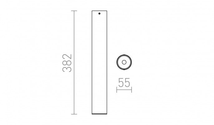 RED R12452 RIGA 38 stropní chrom 230V LED 9W 38° 3000K - RED - DESIGN RENDL (obrázek 4)