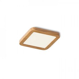 Obrázek pro produkt HUE SQ 9 DIMM zápustná dekor buk 230V LED 6W 3000K - RED - DESIGN RENDL