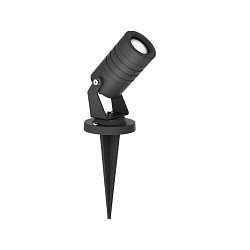 Obrázek pro produkt Reflektorové svítidlo UTAH 2 se zápichem LED 4W 160lm 3000K 24V IP65 černá RAL9011 - LIGMAN
