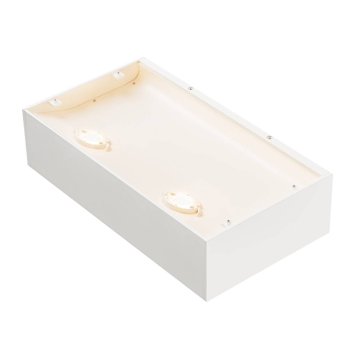 LA 1000423 SHELL 30, nástěnné svítidlo, LED, 3000K, bílé - BIG WHITE (SLV)