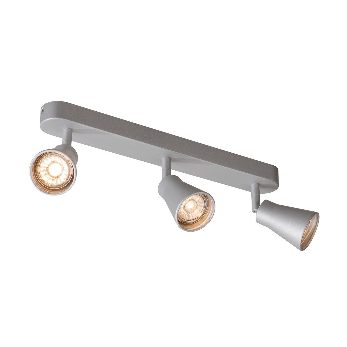LA 1000894 AVO TRIPLE, nástěnné a stropní svítidlo, tři žárovky, QPAR51, stříbrné šedé, max. 3x50W - BIG WHITE (SLV)