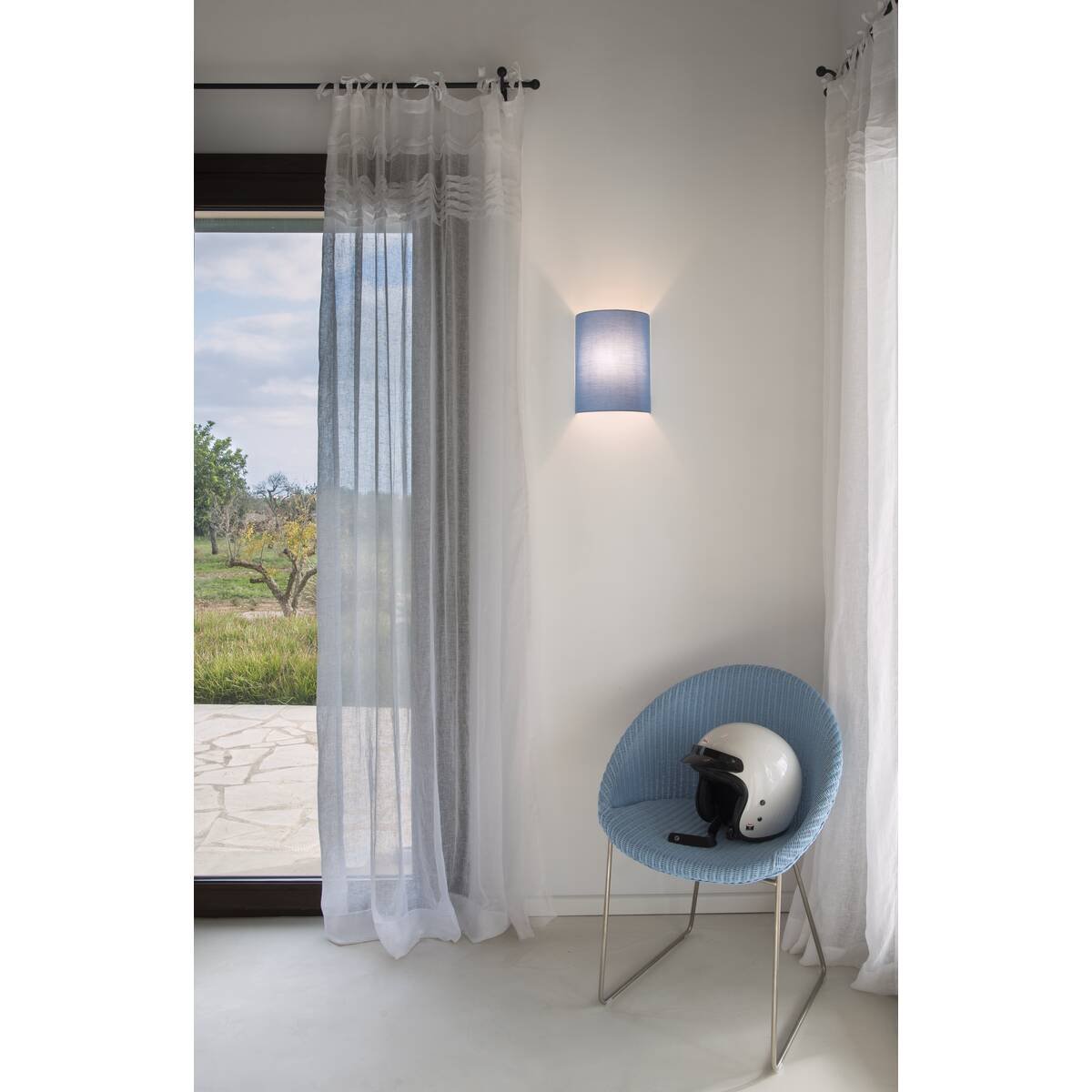 LA 1001272 FENDA Basis, nástěnné svítidlo, E27, bílé, bez stínítka, max. 40W - BIG WHITE (SLV) (obrázek 3)