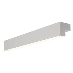 Obrázek pro produkt L-LINE 60 LED, nástěnné a stropní svítidlo, IP44, 3000K, 1500lm, stříbrošedá - BIG WHITE (SLV)