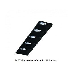 Obrázek pro produkt Zápustné svítidlo LENT MODULAR bílé LED 10W 40° 4000K 1060lm 143x43mm DALI (10216.TR.05.RO.W-W.B40.4K.DA) - BPM