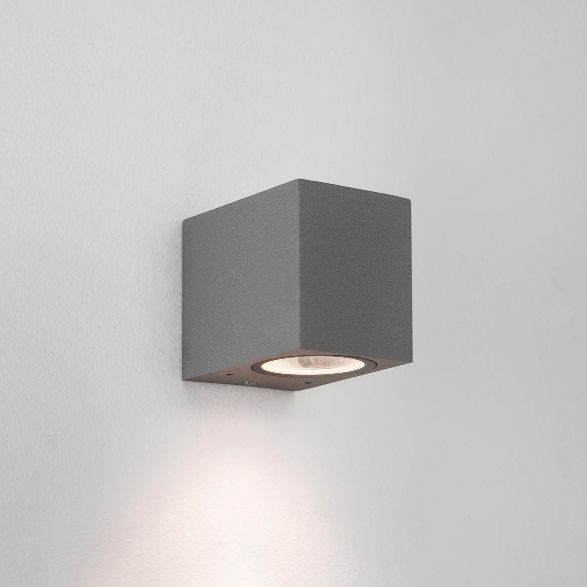 AST 1310007 Venkovní nástěnné svítidlo Chios 80 6W GU10 šedá - ASTRO Lighting