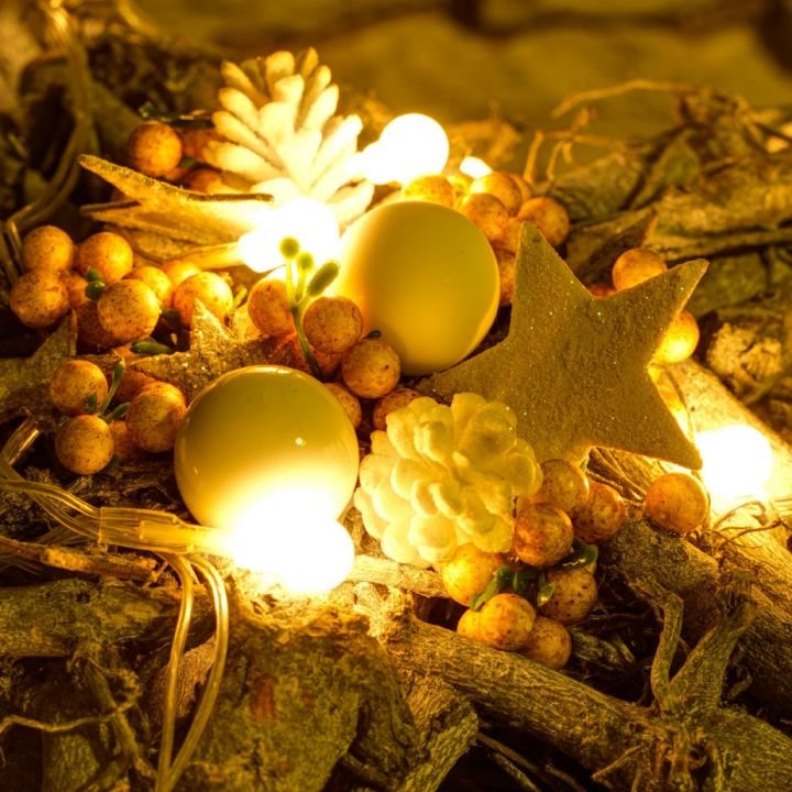 DLED BL21W DECOLED LED světelný řetěz na baterie, teple bílá, 10 diod, 2,1 m (obrázek 9)