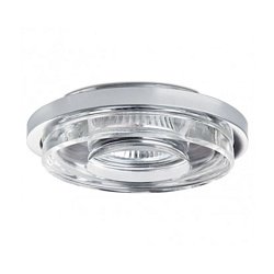 Obrázek pro produkt VÝPRODEJ - Vestavné svítidlo Cristal chrom 1x50W, 230V - BPM