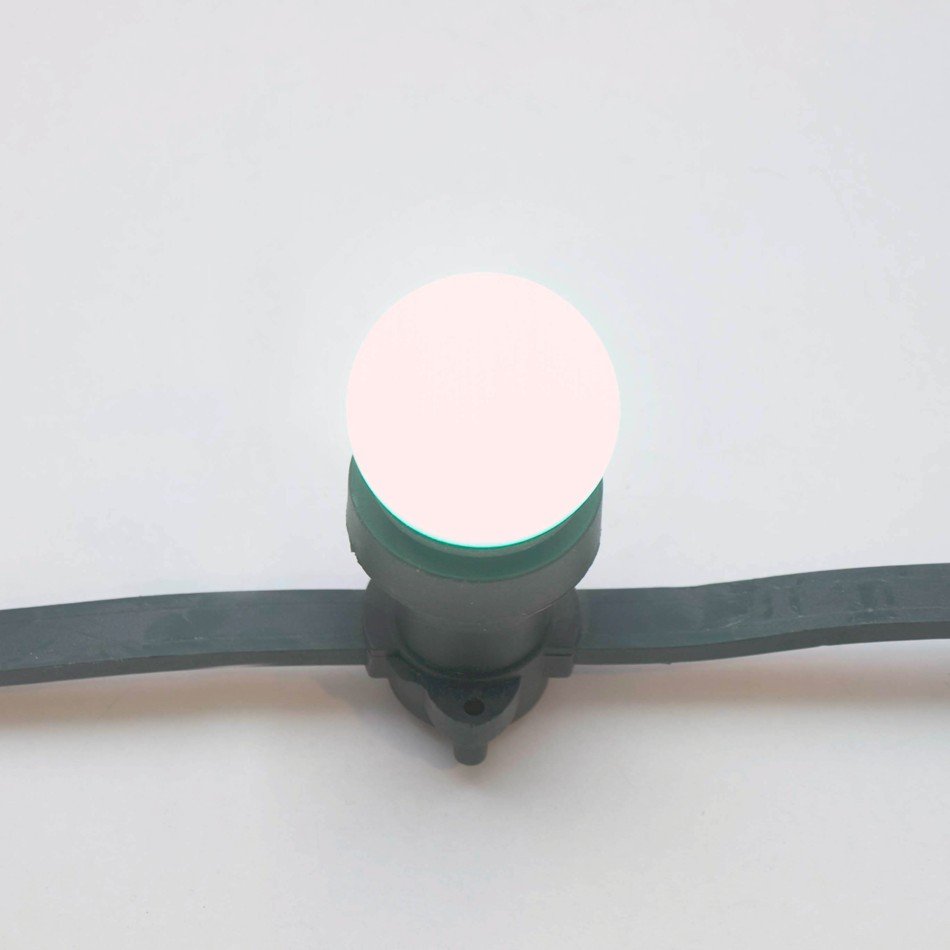 decoLED LED žárovka, patice E27 , ledově bílá