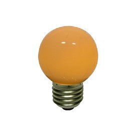 decoLED LED žárovka, patice E27, žlutá