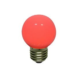 decoLED LED žárovka, patice E27, červená