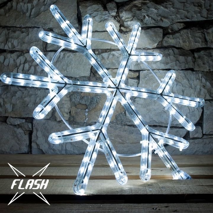 Levně DLED EFD03 DecoLED Easy Fix světelná vločka flash