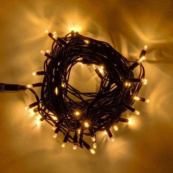 DLED SLN120W DecoLED Vánoční světelný řetěz - 20 m, 120 teple bílých LED