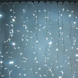 Obrázek pro produkt DecoLED LED světelný závěs - 1x1,5m, studená bílá, 150 diod