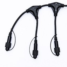 Obrázek pro produkt DECOLED T rozbočovač, 21 výstupů, černý, IP44 