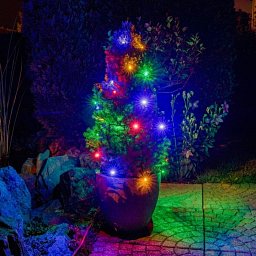 DecoLED Barevný světelný řetěz - 4 m Obrázek pro produkt DecoLED Barevný světelný řetěz - 4 m