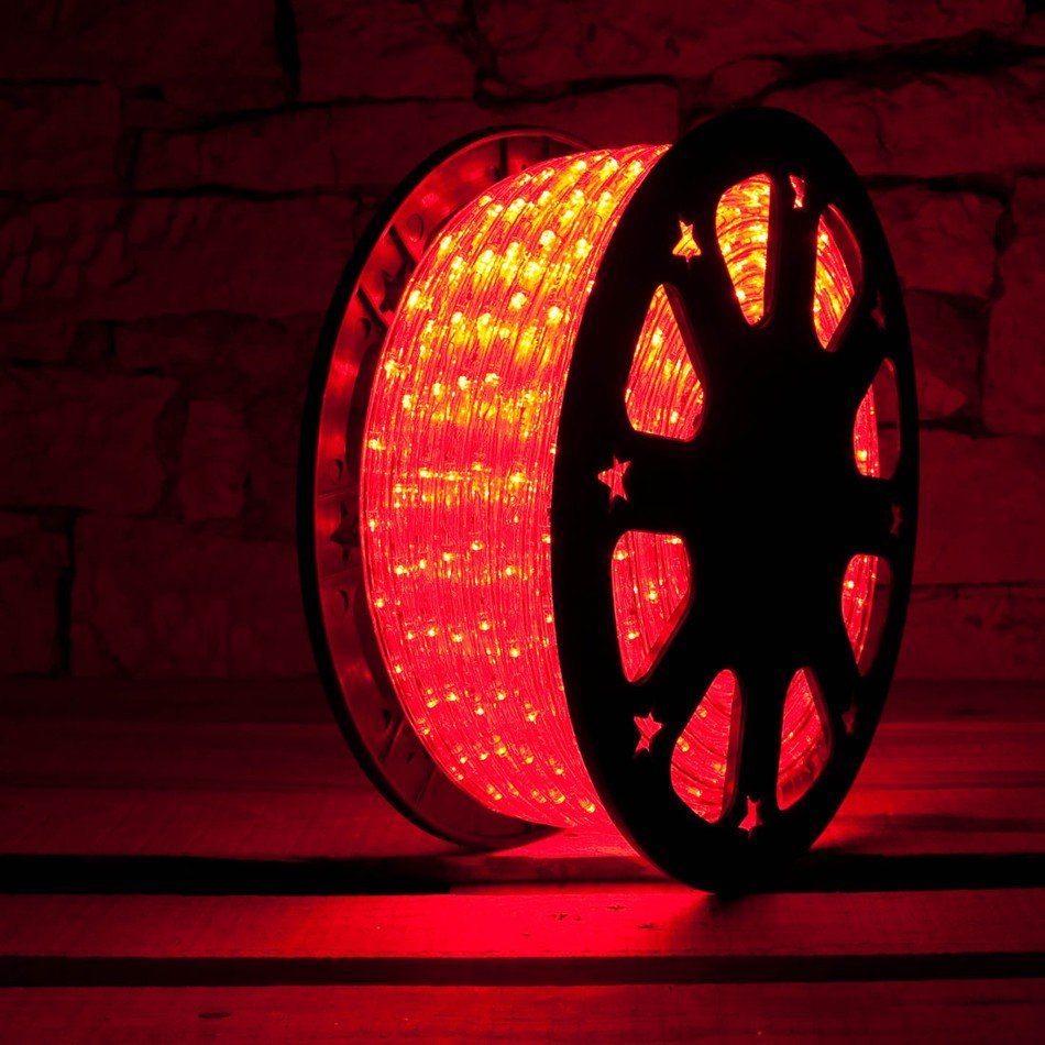 decoLED LED hadice - 50m, červená, 1500 diod