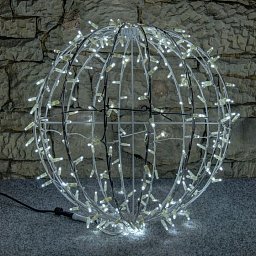 Obrázek pro produkt DecoLED LED světelná koule - ledově bílá, pr. 60 cm