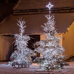 Obrázek pro produkt DecoLED LED světelný řetěz - 40m, 200 ledově bílých diod