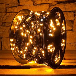 Obrázek pro produkt DecoLED LED světelný řetěz - FLASH, 100m, teple bílá, 1000 diod