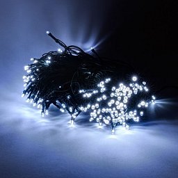 Obrázek pro produkt DecoLED LED světelný řetěz - 20m, 100 ledově bílých diod