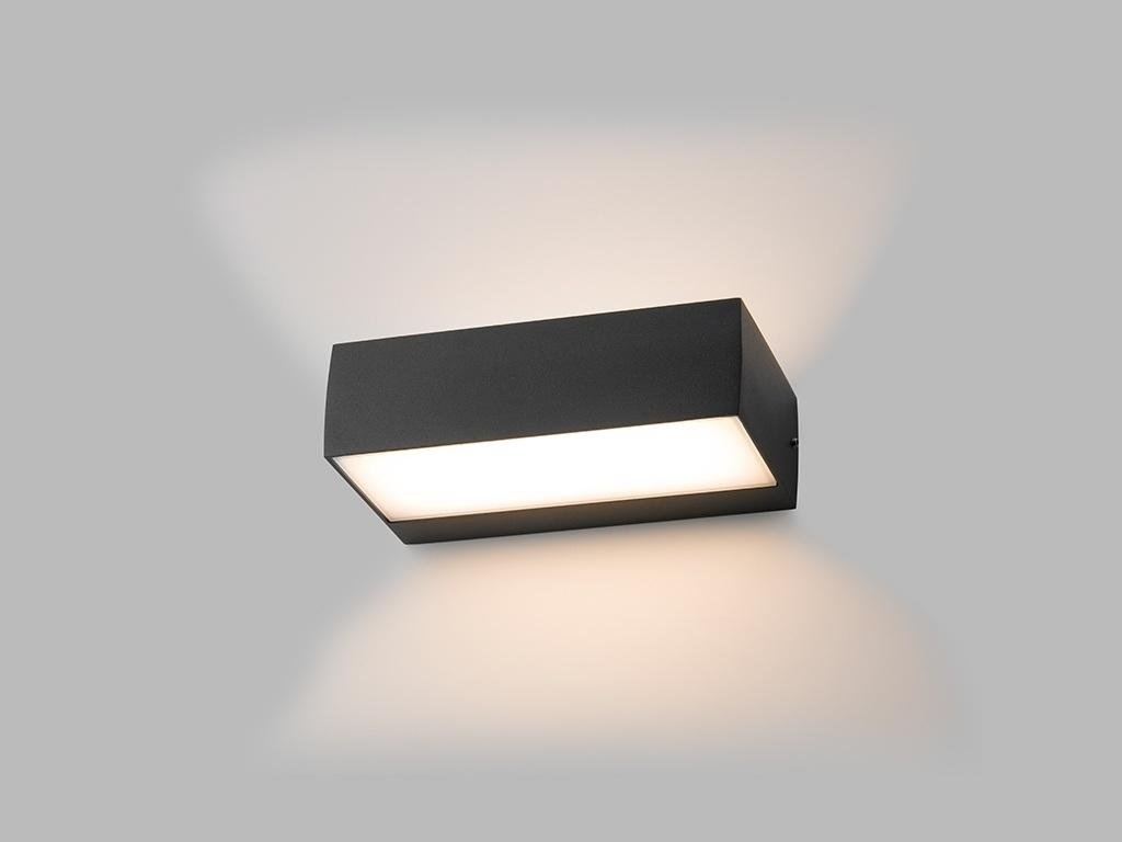 LED2 5130134 LED2 KVADER, A NÁSTĚNNÉ ANTRACITOVÉ IP54 - LED2 Lighting