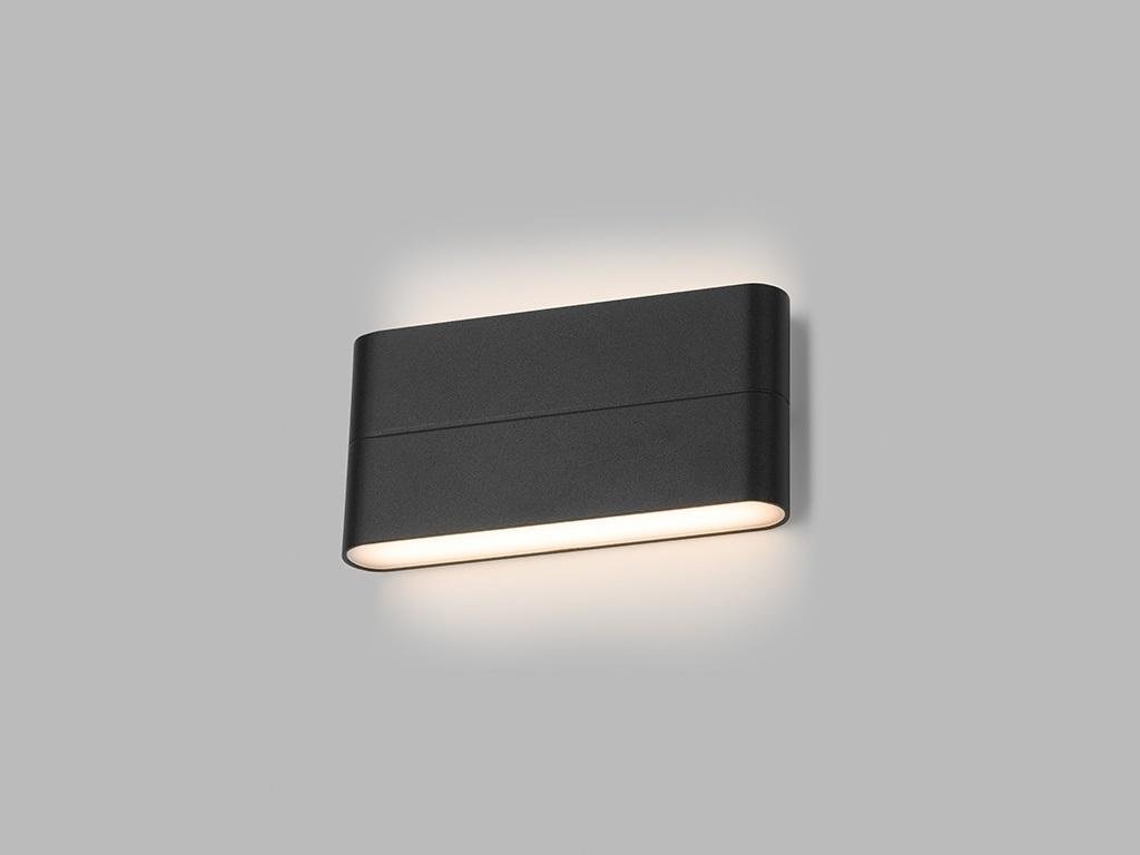 LED2 5131134 LED2 FLAT L, A NÁSTĚNNÉ ANTRACITOVÉ IP54 - LED2 Lighting