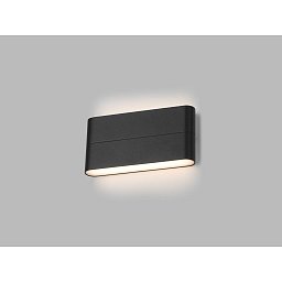 Obrázek pro produkt LED2 FLAT L, A NÁSTĚNNÉ ANTRACITOVÉ IP54 - LED2 Lighting