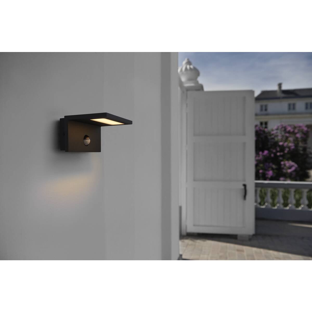 LA 1001969 LED SENSOR WL, LED venkovní nástěnné nástavbové svítidlo, IP44, ANTRACIT, 3000K - BIG WHITE (SLV) (obrázek 5)