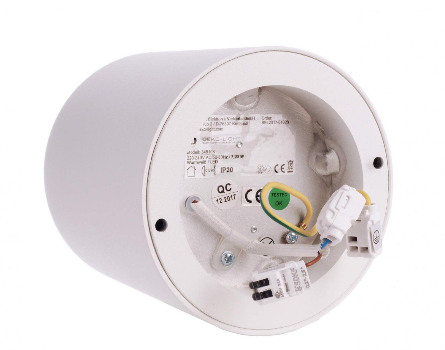 IMPR 348108 Svítidlo přisazené Australis II LED 7,2W 3000K 500lm bílé IP20 - DEKOLIGHT (obrázek 6)