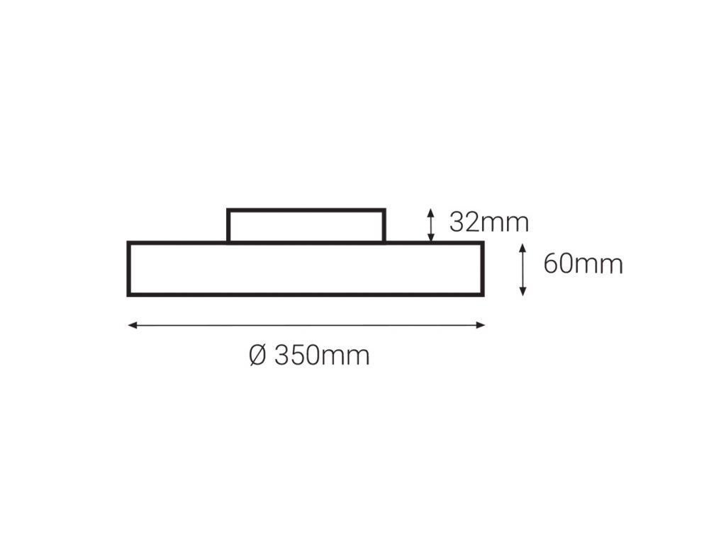 LED2 1110333D LED2 RINGO 35 P, B STROPNÍ ČERNÉ DALI/PUSH - LED2 Lighting (obrázek 3)