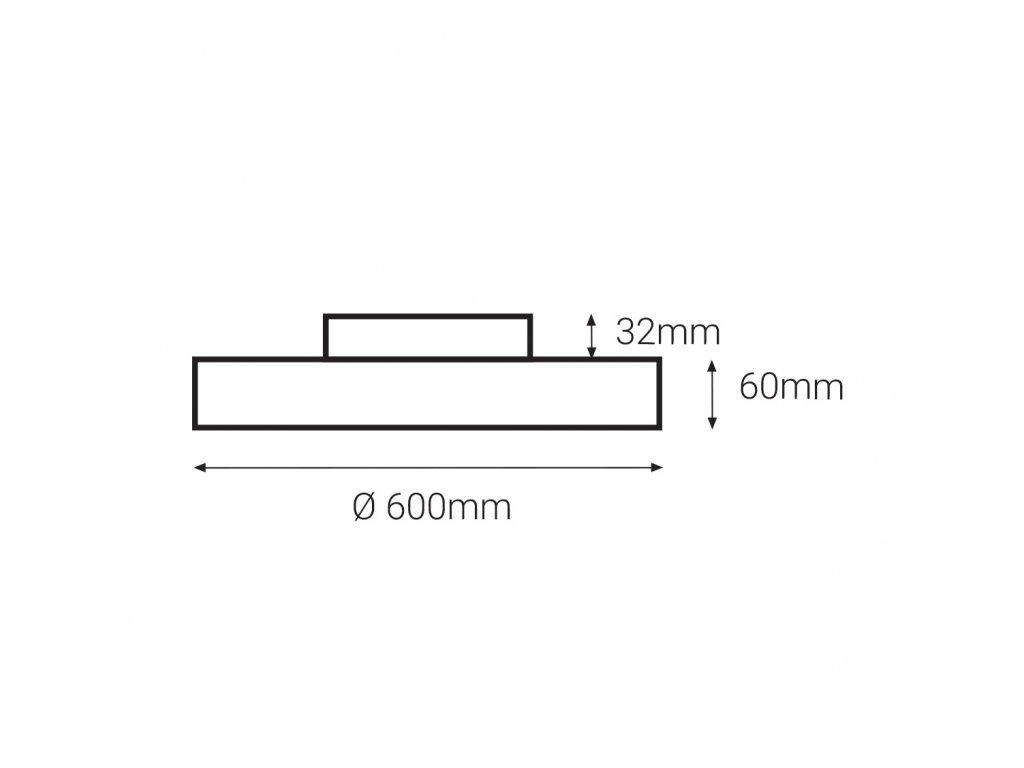 LED2 1110833D LED2 RINGO 60 P/N, B STROPNÍ ČERNÉ DALI/PUSH - LED2 Lighting (obrázek 3)