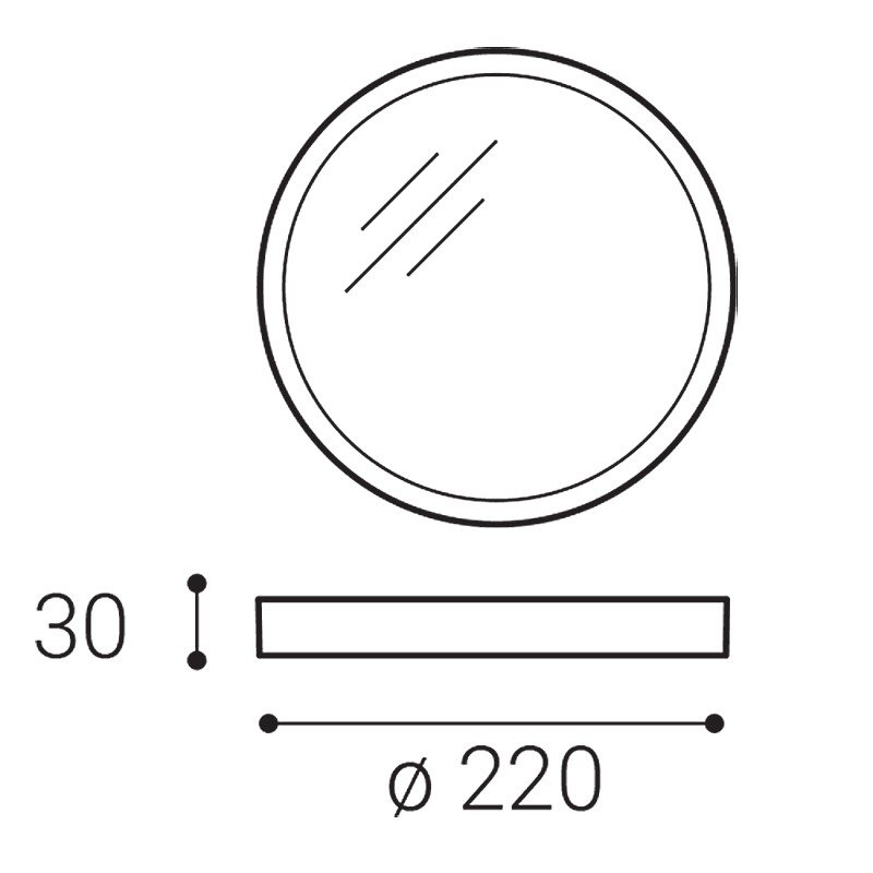 LED2 1183231 Svítidlo stroní LED2 SLIM-R ON, L  BÍLÉ - LED2 Lighting (obrázek 3)