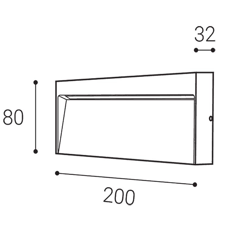 LED2 5130634 LED2 STEP ON Q L, A NÁSTĚNNÉ ANTRACITOVÉ IP54 - LED2 Lighting (obrázek 3)