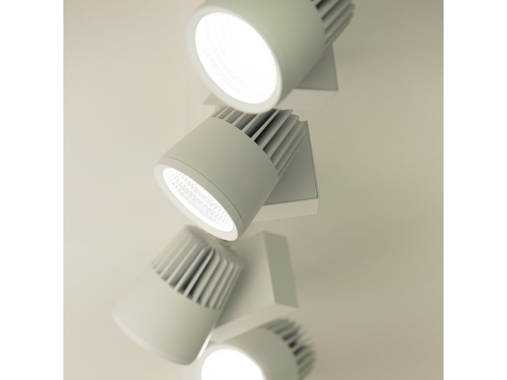 LED2 6090131 Svítidlo SHOP LIGHT 45 30° BÍLÉ LIŠTOVÉ - LED2 Lighting (obrázek 7)