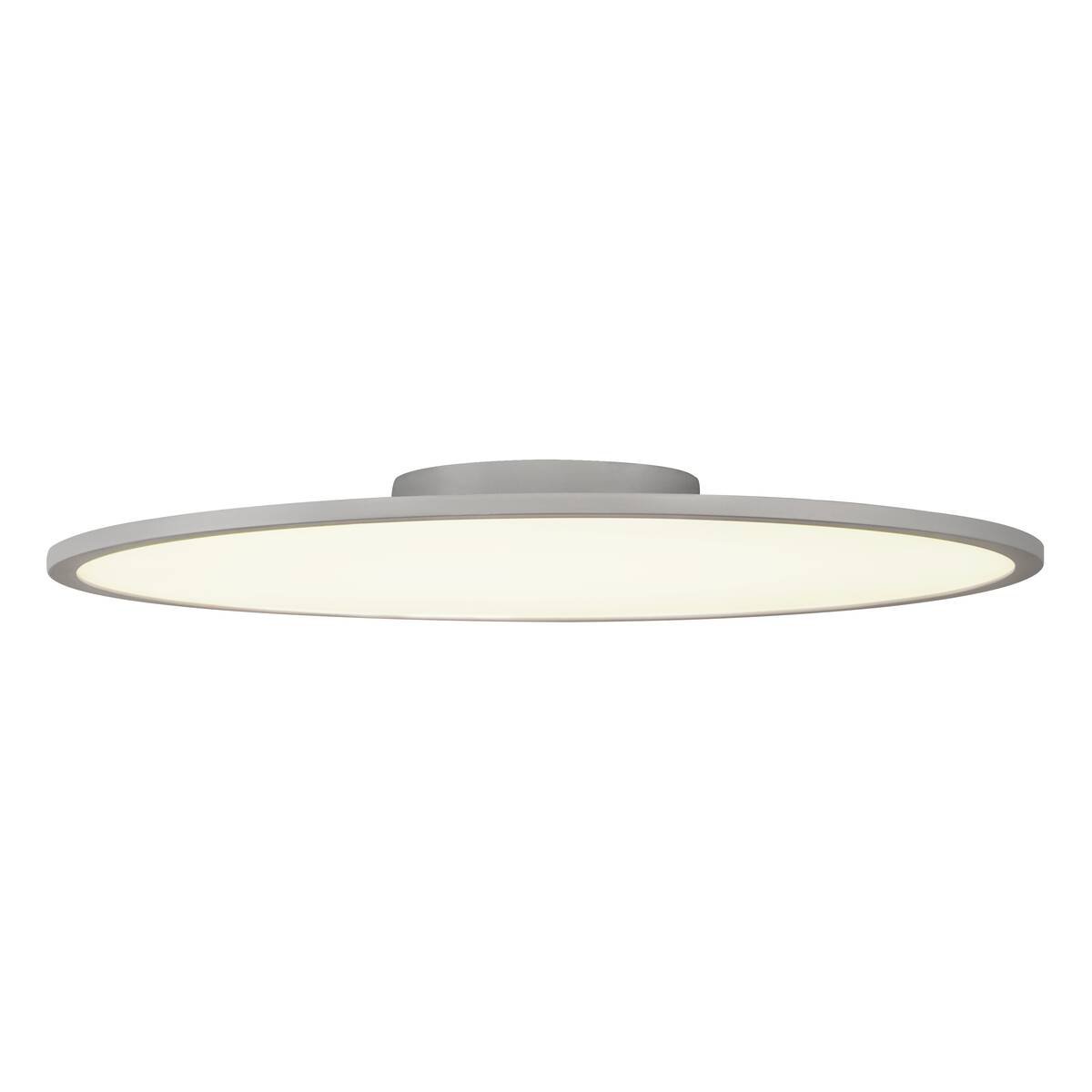 LA 1000786 PANEL 60 kulaté, LED stropní nástavbové svítidlo, stříbrošedá, 4000K - BIG WHITE (SLV)