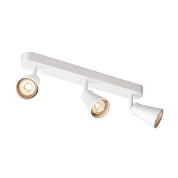 Obrázek pro produkt AVO TRIPLE, nástěnné a stropní svítidlo, tři žárovky, QPAR51, bílé, max. 3x50W - BIG WHITE (SLV)