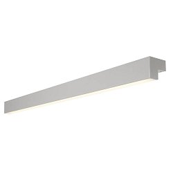 Obrázek pro produkt L-LINE 120, nástěnné a stropní svítidlo, LED, 3000K, IP44, stříbrné, D/Š/V 118/7/7 cm, 3 000 lm, 2x12,9 W - BIG WHITE (SLV)