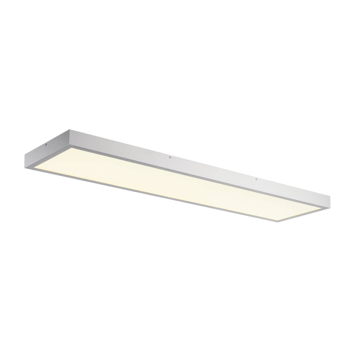 LA 1001509 PANEL 1200x300mm LED stropní nástavbové svítidlo, 4000K, stříbrošedá - BIG WHITE (SLV)