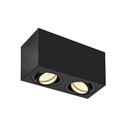 Obrázek pro produkt TRILEDO Double, stropní nástavbové svítidlo, QPAR51, černá, max. 10W - BIG WHITE (SLV)