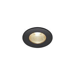Obrázek pro produkt PATTA-I, LED venkovní svítidlo k zabudování do stropu, kulaté DL IP65 černá 1800-3000K - BIG WHITE (SLV)