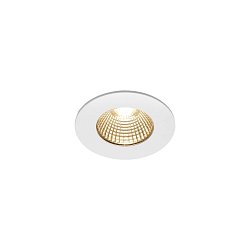Obrázek pro produkt PATTA-I, LED venkovní svítidlo k zabudování do stropu, kulaté DL IP65 bílá 1800-3000K - BIG WHITE (SLV)