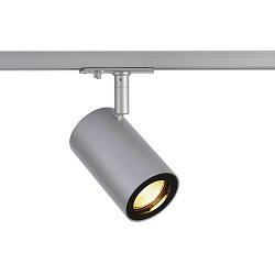 Obrázek pro produkt ENOLA_B TRACK SPOT, QPAR51 stříbrošedá 50W, vč. 1fázového adaptéru - BIG WHITE (SLV)