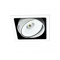 Obrázek pro produkt Zápustné svítidlo Gran Cube matná bílá LED 16W 3000K 1442lm 230V - BPM (starý kód: 8210.01.D60.3K)
