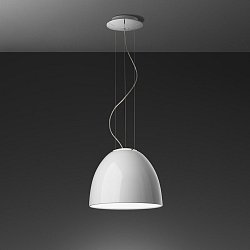 Obrázek pro produkt Nur Mini Gloss LED - závěsné - bílá - ARTEMIDE