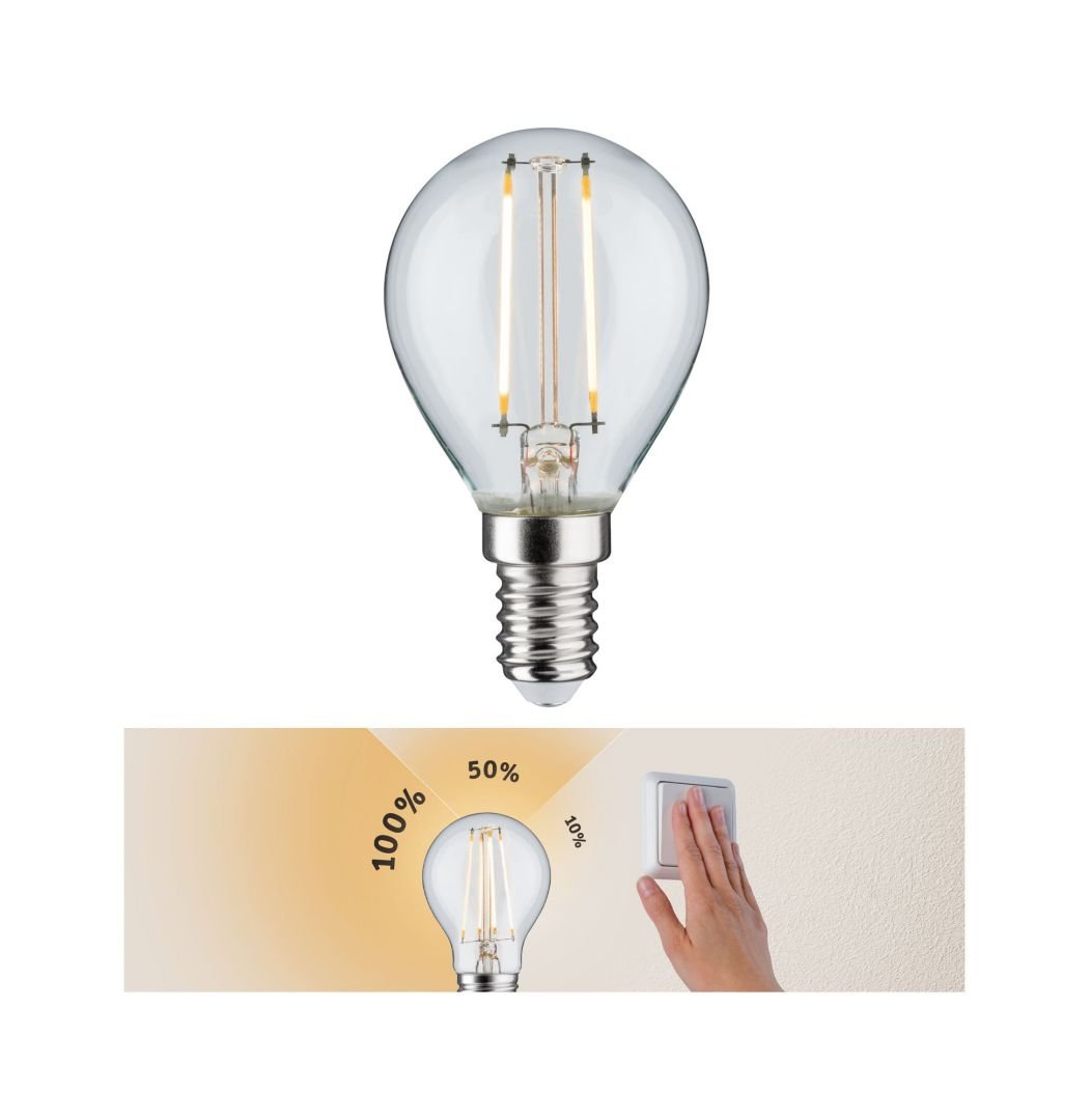 Paulmann 28573 LED A++ A++ E E14 kapkovitý tvar 2.5 W teplá bílá