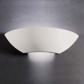 Levně WD 86-1263 Nástěnné sádrové svítidlo Collar max.42W, 230V - ECO DESIGN
