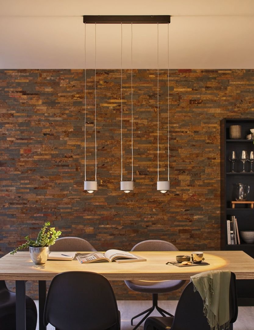 P 79720 LED závěsné svítidlo Aldan 3-ramenné 3x9W černá/hliník kartáčovaný stmívatelné - PAULMANN (obrázek 4)