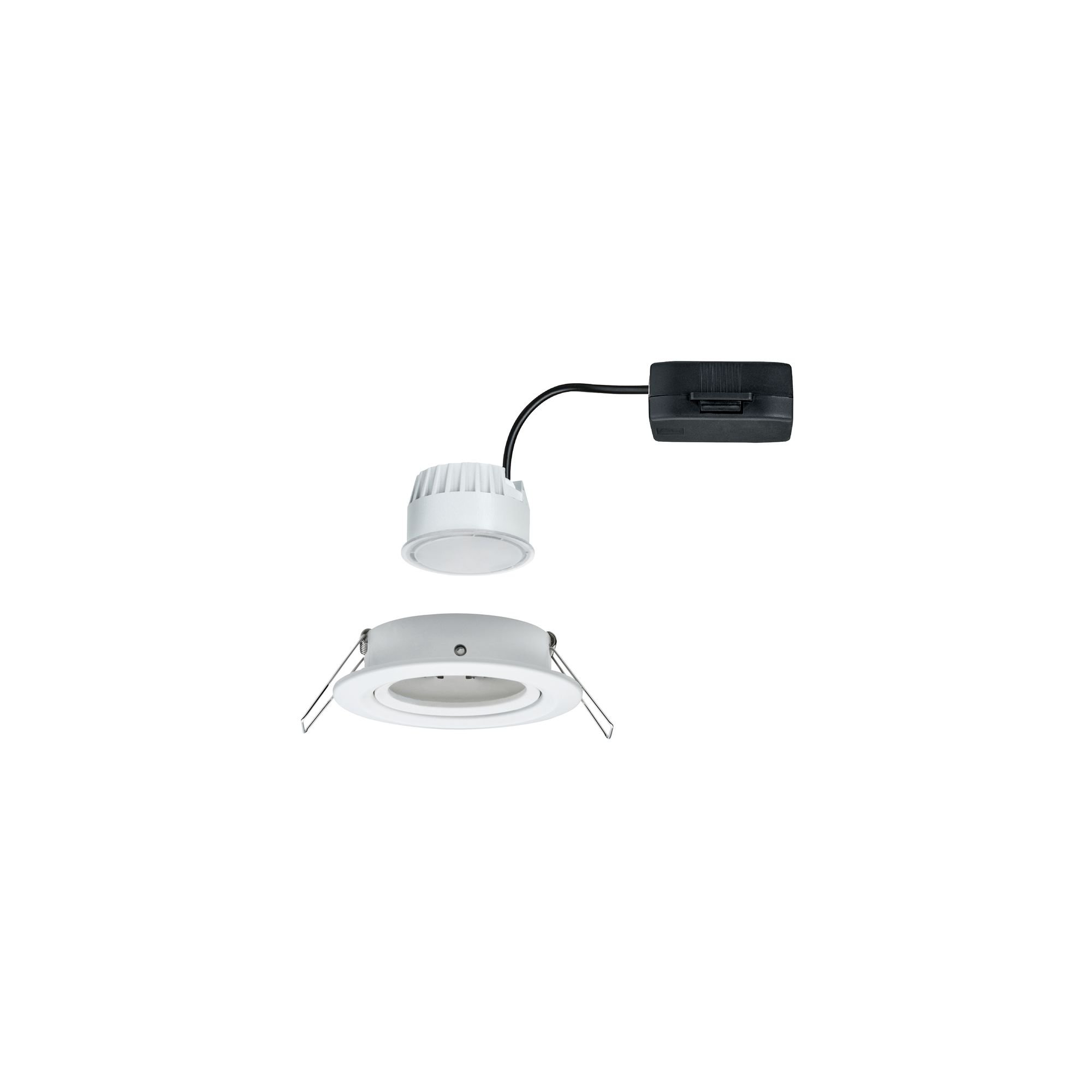 P 93448 Vestavné svítidlo LED Nova kruhové 1x6,5W bílá mat nastavitelné - PAULMANN (obrázek 3)
