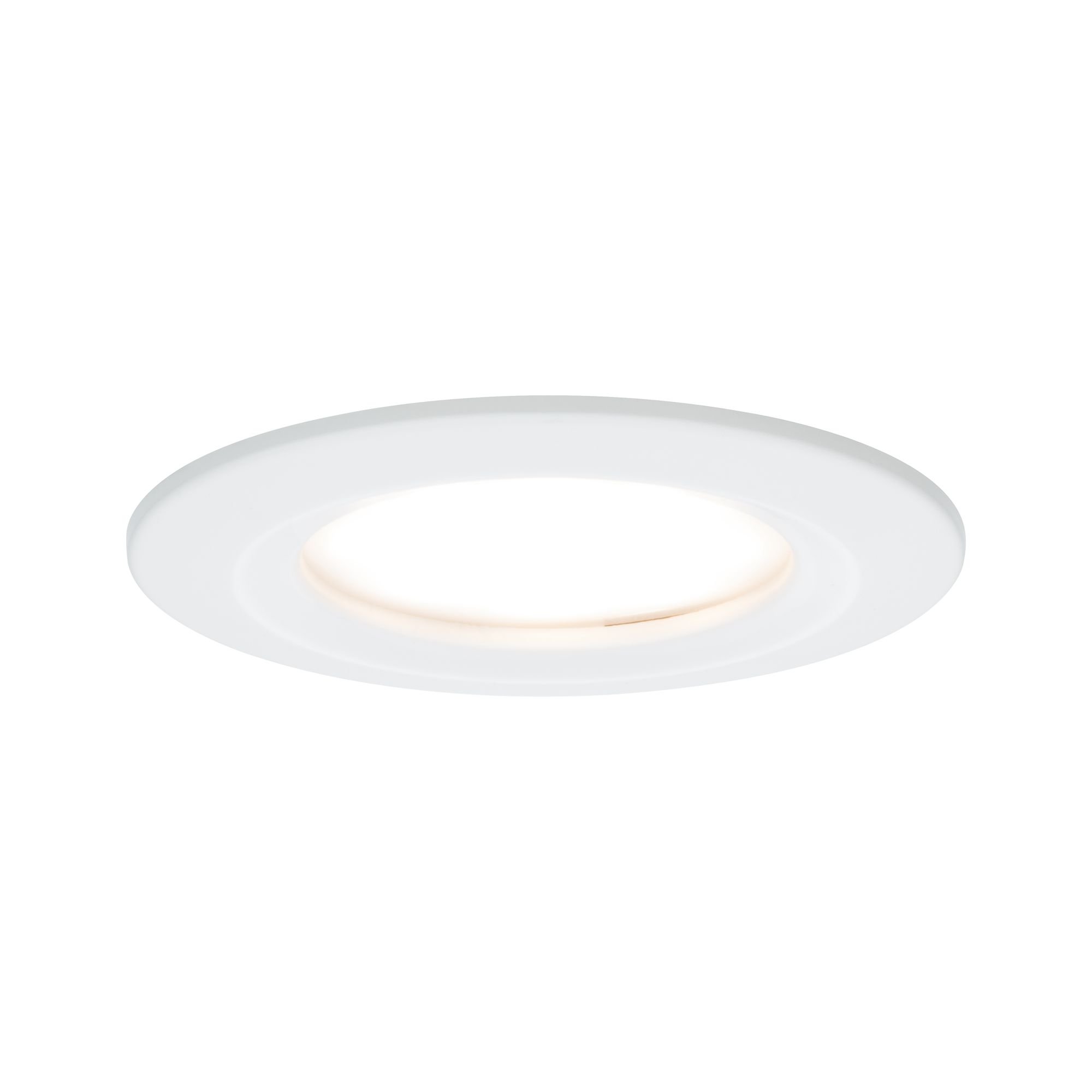 P 93459 Vestavné svítidlo LED Nova kruhové 1x6,5W bílá mat nevýklopné - PAULMANN