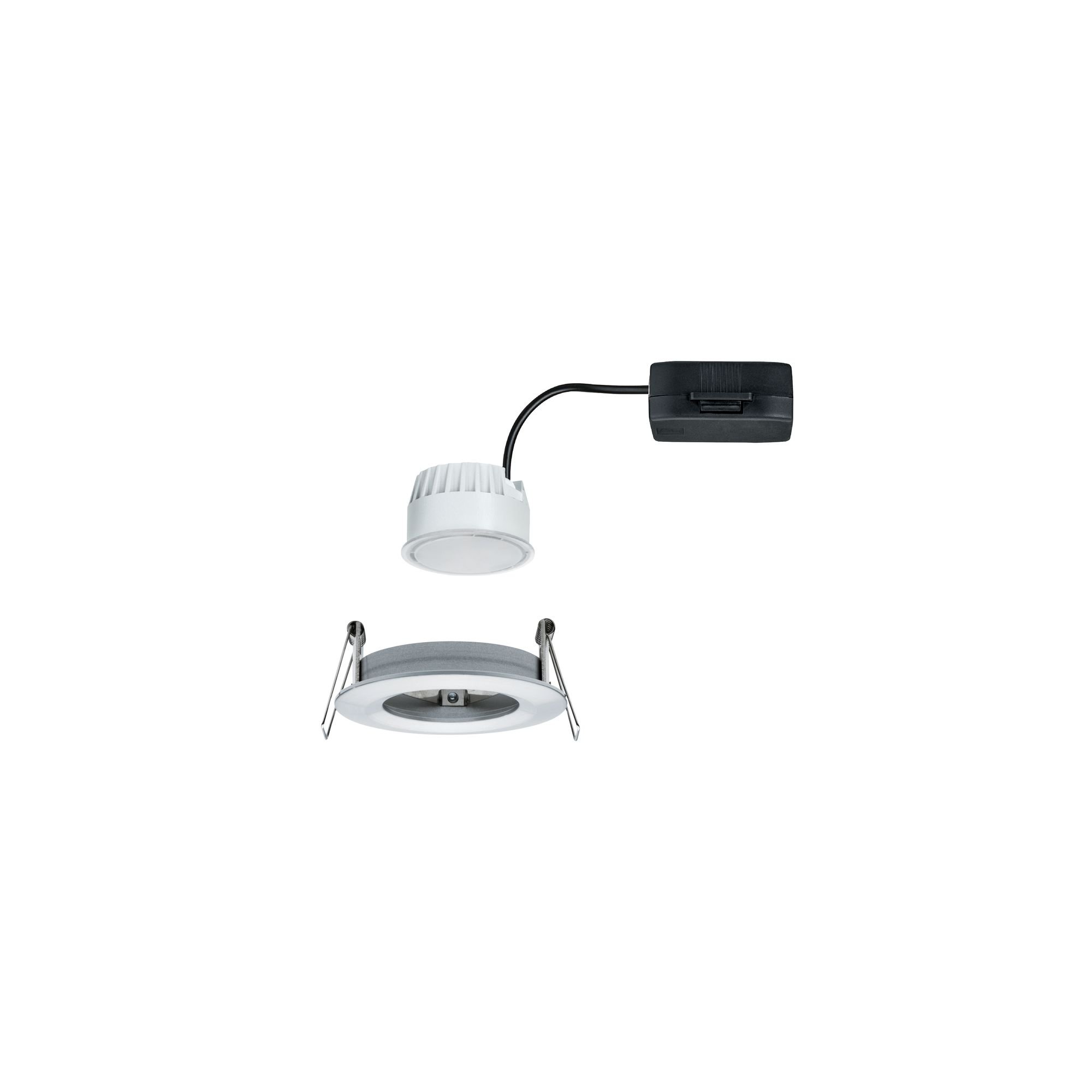 P 93461 Vestavné svítidlo LED Nova kruhové 1x6,5W hliník broušený nevýklopné - PAULMANN (obrázek 3)